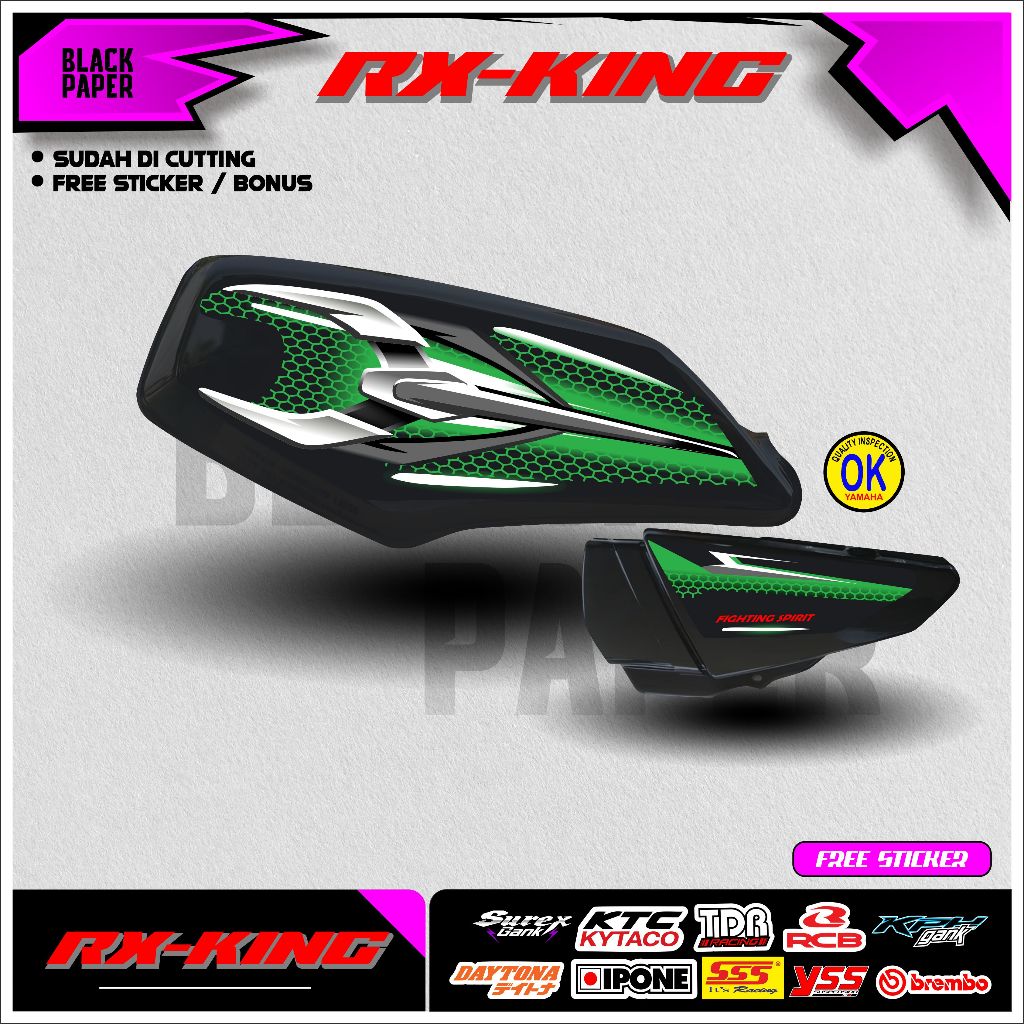 Jual Striping Yamaha RX King 2007 List Body RX King Kualitas Ter good ...