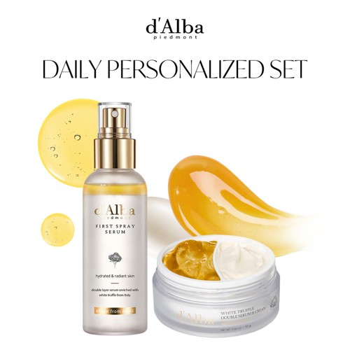 Daily Personalized Set (First Spray Serum 100ml + Double Cream 70gr)
