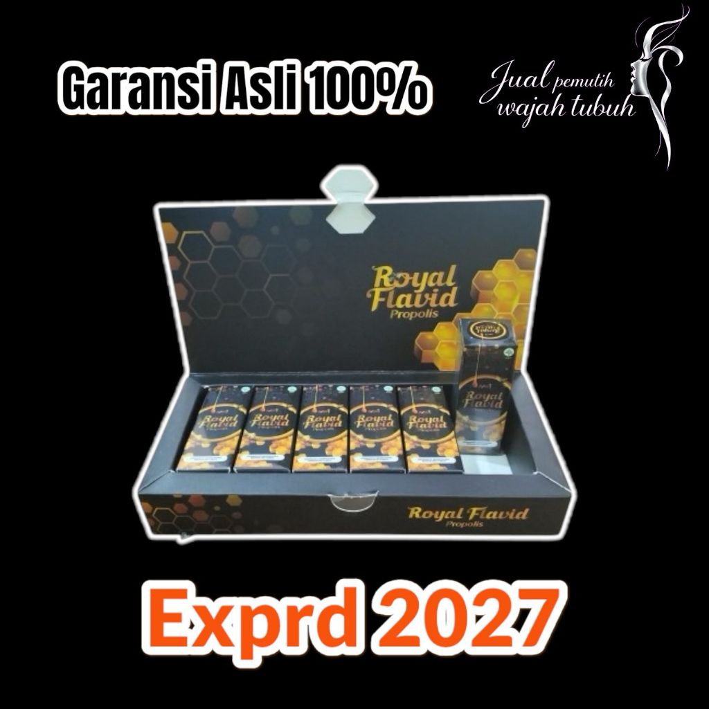 Jual MSI ROYAL FLAVID PROPOLIS HERBAL ALAMI 1 BOX ISI 6BTL | Shopee ...