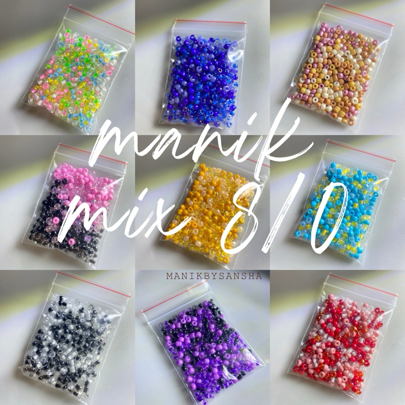 Jual MANIK PASIR MERONCE KARAKTER MIX PER 10 GRAM 8/0 3 mm | Shopee ...