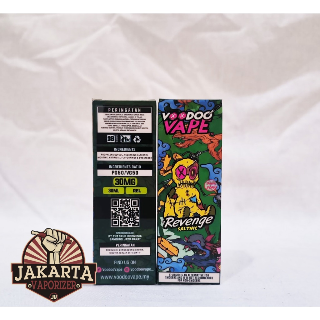 Jual [SALT] VOODOO CLASSIC REVENGE SALTNIC 30ML 30MG BY JVS | Shopee ...