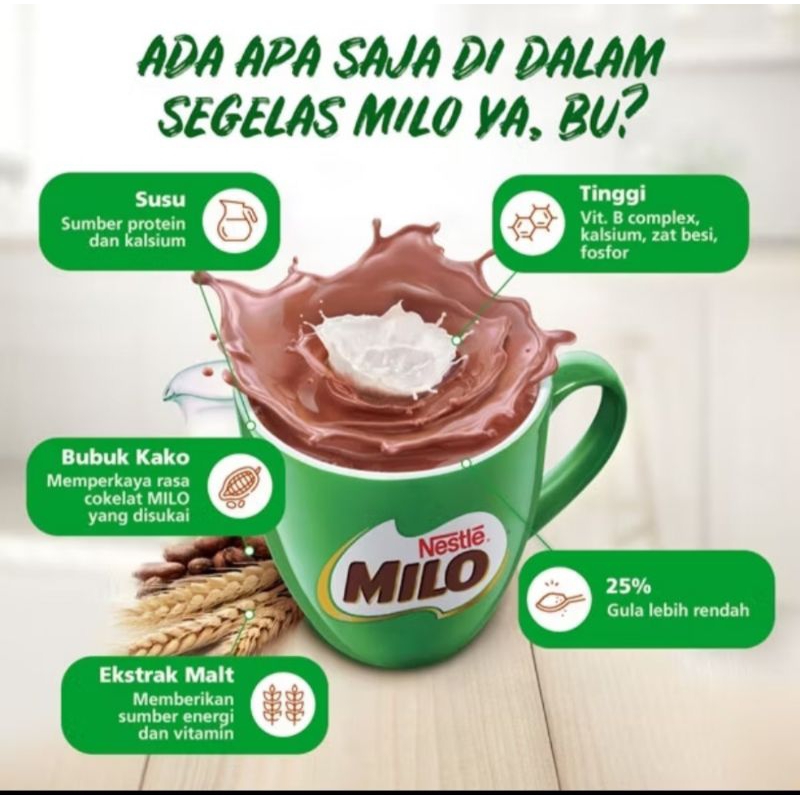Jual nestle milo (1sachet) | Shopee Indonesia