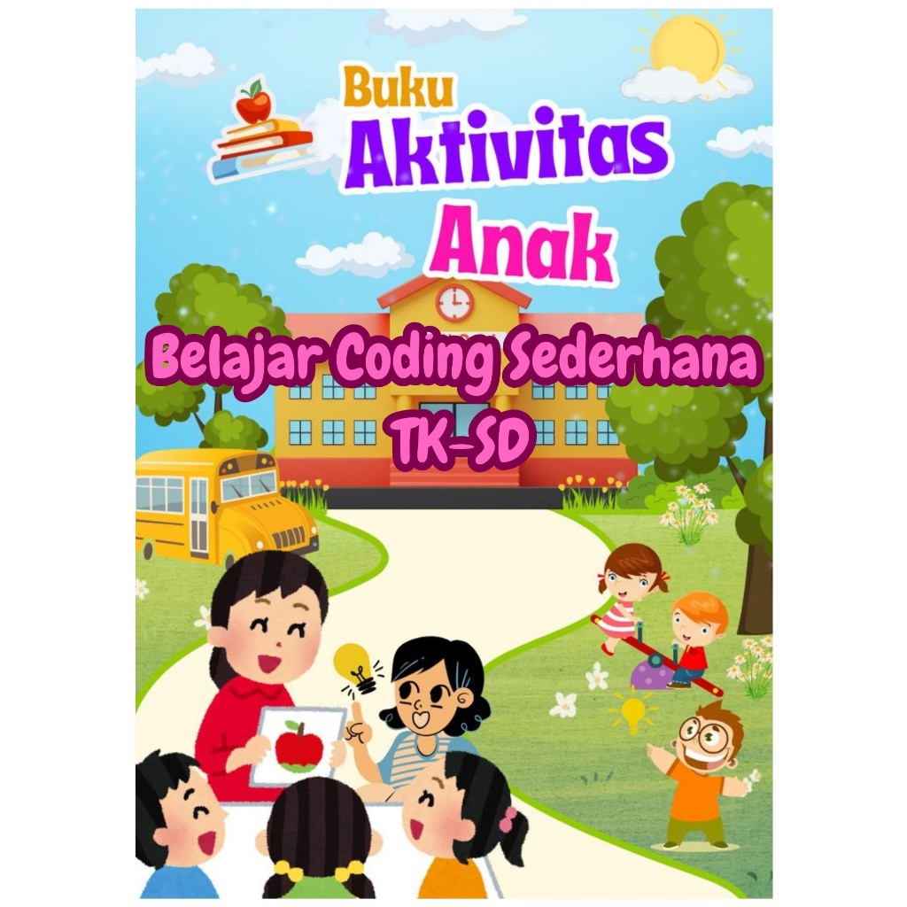 Jual Work A6 - 12 Lembar/Lembar Belajar Anak Paud dan TK / Coding anak ...