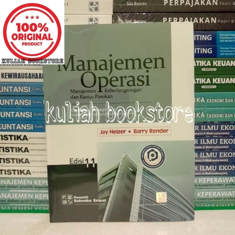 Jual Manajemen Operasi Edisi 11 - Render Heizer #salemba original ...