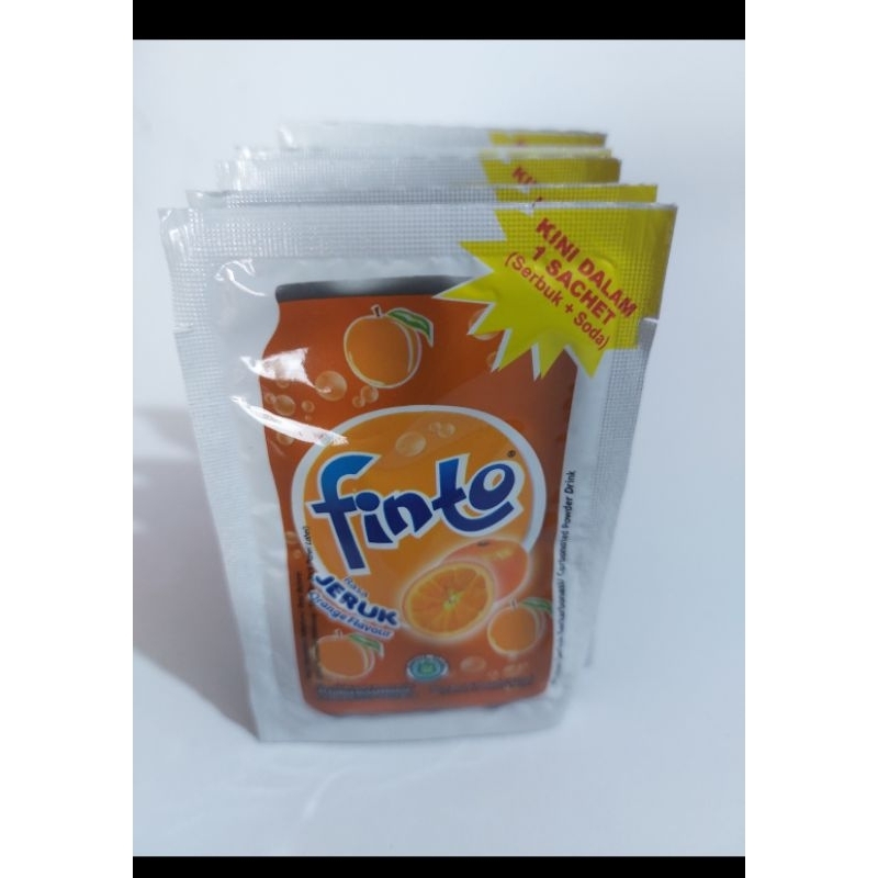 Jual Finto minuman serbuk ANEKA RASA 1 renceng isi 10 Sachet | Shopee ...