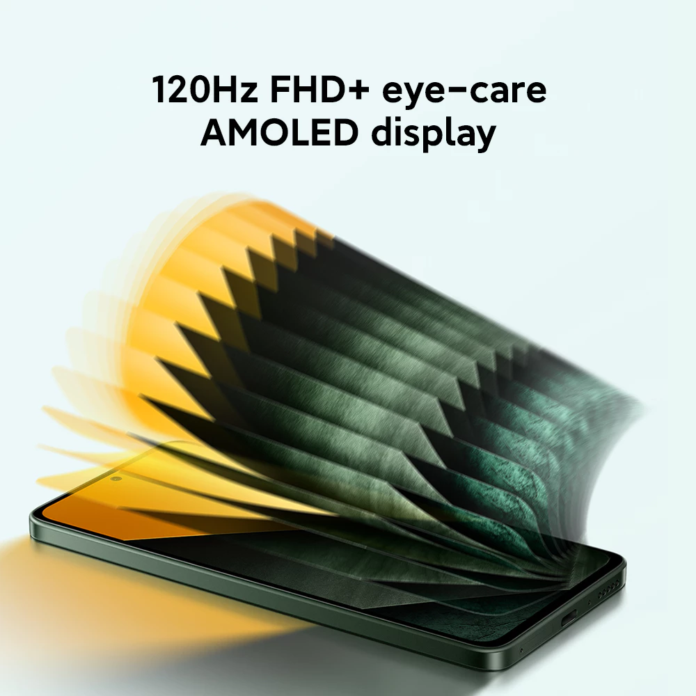 POCO M7 Pro 5G layar AMOLED 120Hz dengan kecerahan 2100 nit