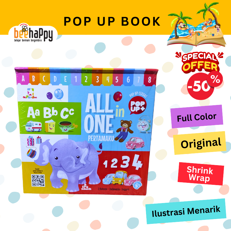 Jual Buku Pop Up Anak ALL IN ONE | Shopee Indonesia