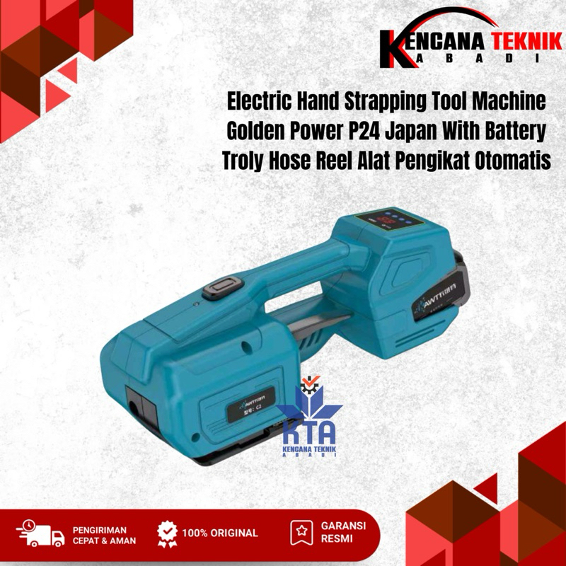 Jual Electric Hand Strapping Tool Machine Golden Power P24 Japan With ...