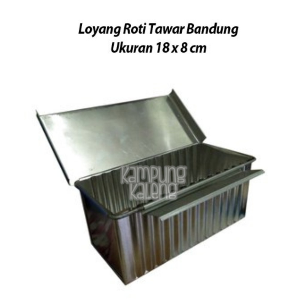 Jual Loyang Roti Tawar Bandung Ukuran 18 x 8 cm | Shopee Indonesia