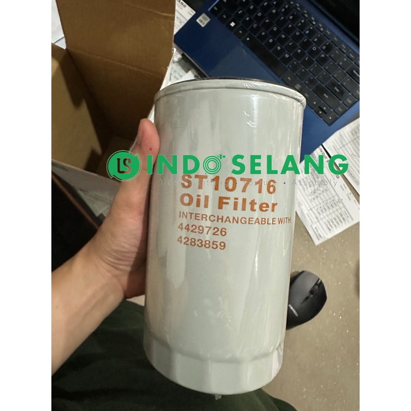 Jual OIL FILTER HITACHI ZAXIS 210 ZX200 4429726 4283859 SARINGAN OLI ...