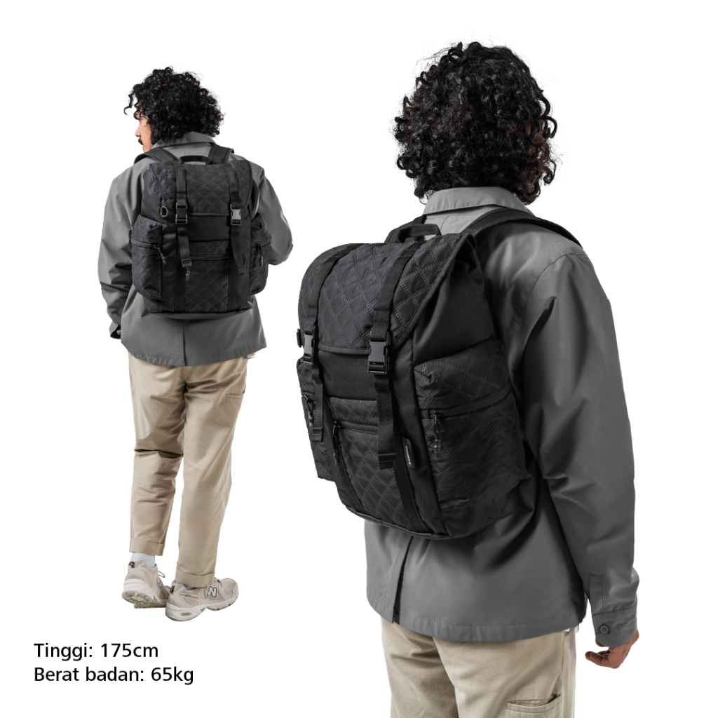 Jual Bodypack Author Overrow Laptop Backpack 14 Inch Tas Ransel Kerja ...
