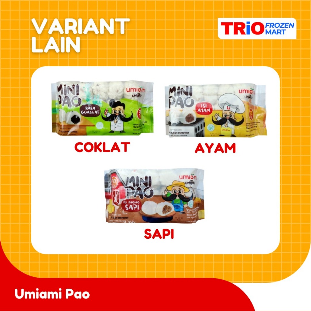 Jual Umiami MInipao Bapau Coklat dan Ayam Mini isi 25 pcs | Shopee ...