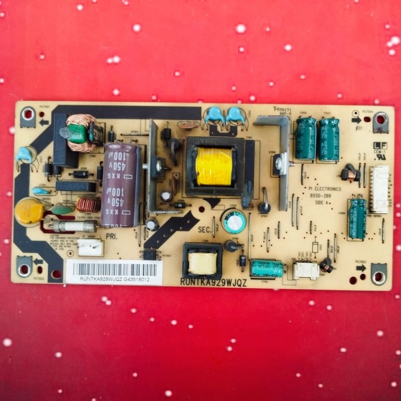 PSU ALIMENTATION TV SHARP LC-55CFE6241E MIP550D-240V350 MIP550D-DX2 EUR 76,77 - FR