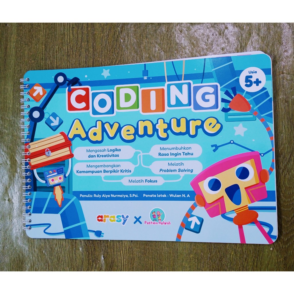 Jual Coding book adventure free spidol | Shopee Indonesia