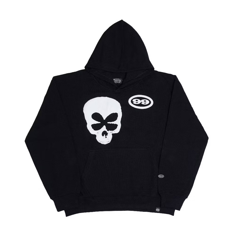 00s civarize velor hoodie skull gimmick CIVARIZE - 00s civarize