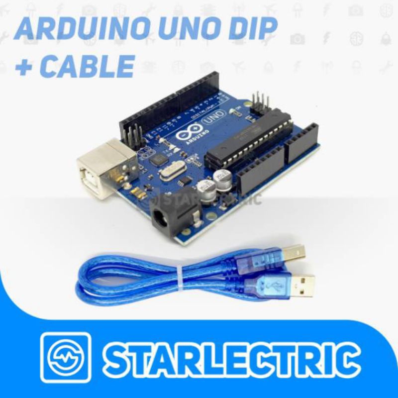 Jual ARDUINO UNO R3 DIP | Shopee Indonesia
