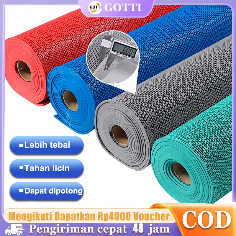 Jual PVC Keset Lantai Kamar Mandi Anti Slip Keset Anti Licin / Keset ...