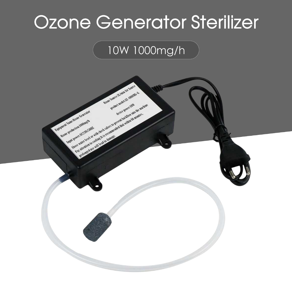 Jual Ozone Generator Water Air Purifier Sterilizer 1000mg/h | Shopee ...