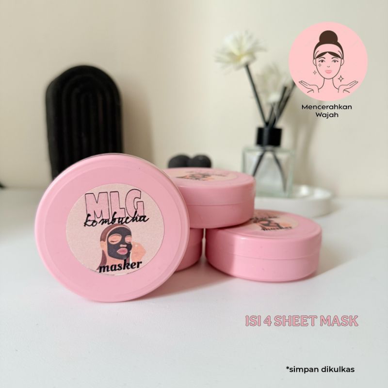 Jual MALACHA | Malang Kombucha Masker Pencerah Wajah Sekali Pakai ...
