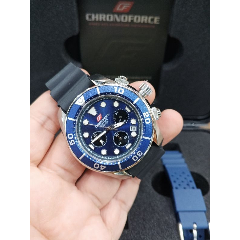 Jual Chronoforce 5356G-3SDBLBBL#Chronoforce 5356G#CF 5356G-3SDBLBBL#Jam ...