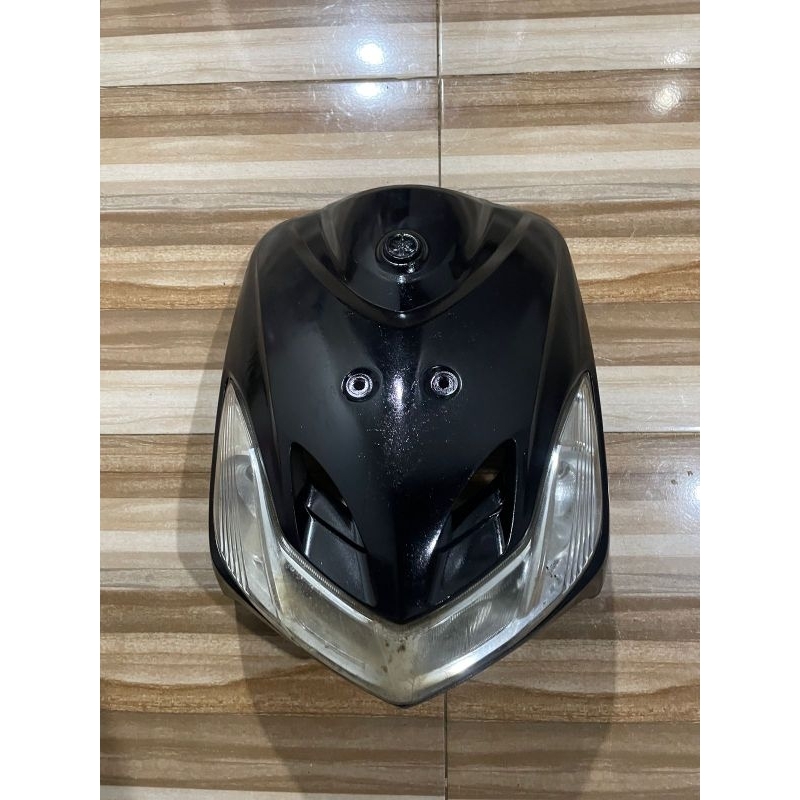 Jual tebeng body depan Mio sporty Mio smile warna hitam Second bekas ...