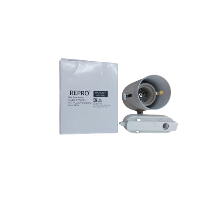 Jual Kap Lampu Sorot/Spot Light Fitting Rell E27_ Repro | Shopee Indonesia