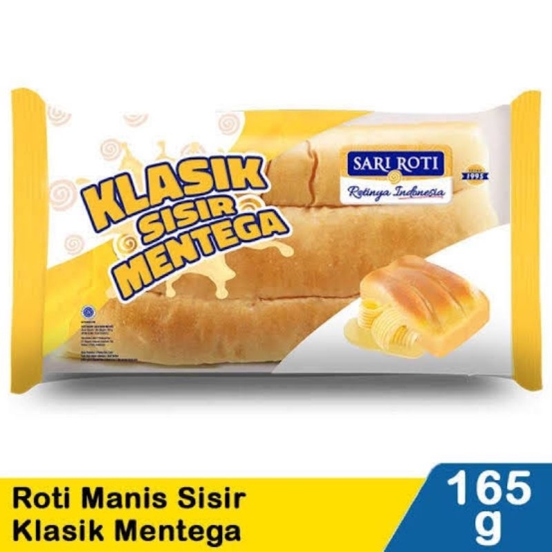 Jual Sari Roti - Roti Klasik Sisir Rasa Mentega 185 gr ( Hanya ...