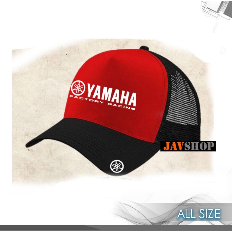 Jual Topi Yamaha Factory Racing Team Indonesia | Shopee Indonesia