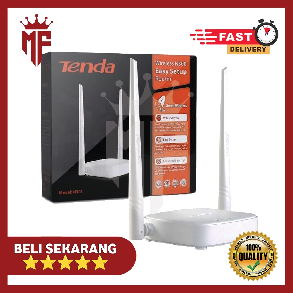 Jual Router Tenda N301 | Shopee Indonesia