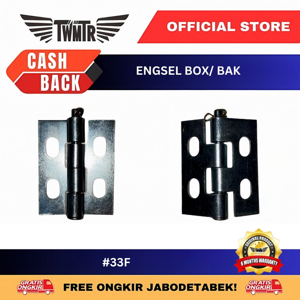 Jual TWMTR 33F - ENGSEL BAK BOX MOTOR RODA TIGA VIAR TOSSA KAISAR ...