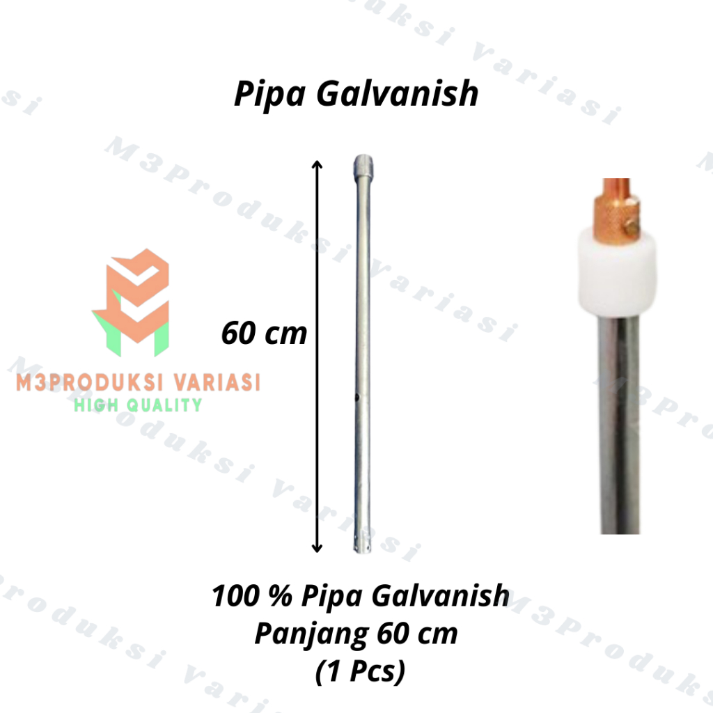 Jual Paket Splitzen Tembaga Anti Petir Penangkal Petir 60 cm + Pipa ...