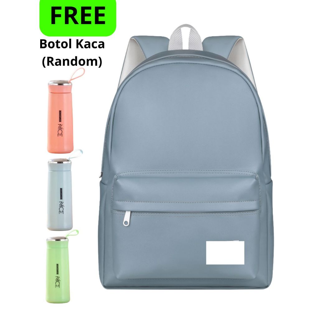 Jual Dnc Tas ransel anak sekolah perempuan Backpack Pad Basic Leather ...
