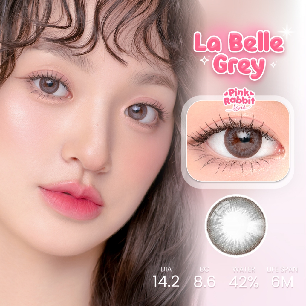 Jual PINKRABBIT SOFTLENS SUPER COMFY LA BELLE GREY - Normal, Minus 0.5 ...