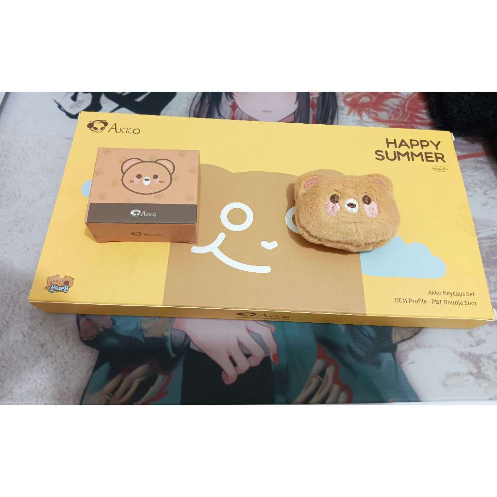 Jual Akko Dim Sum Bear OEM Profile Keycaps Mechanical Keyboard - bekas ...