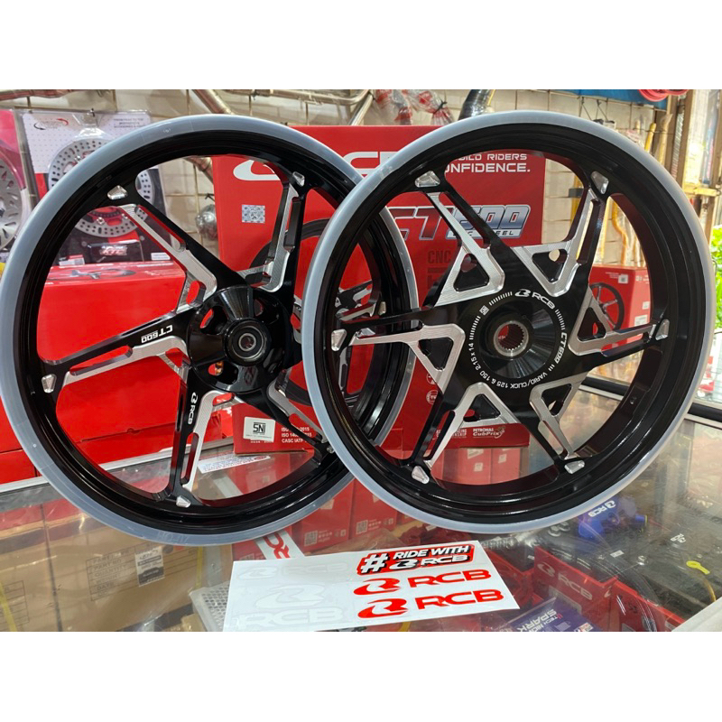 Jual velg rcb ct 600 original cnc racing boy ring 14 vario 125 / vario ...
