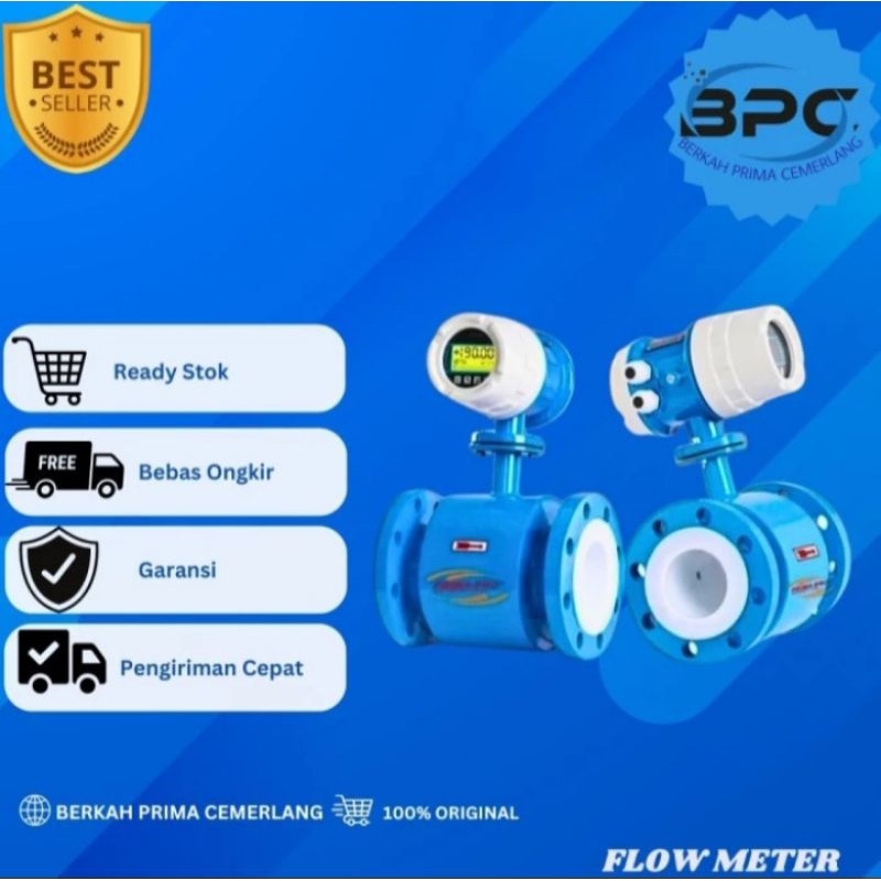 Jual Flowmeter Electromagnetic Digital 1 inch DN 25 Flow Meter ...