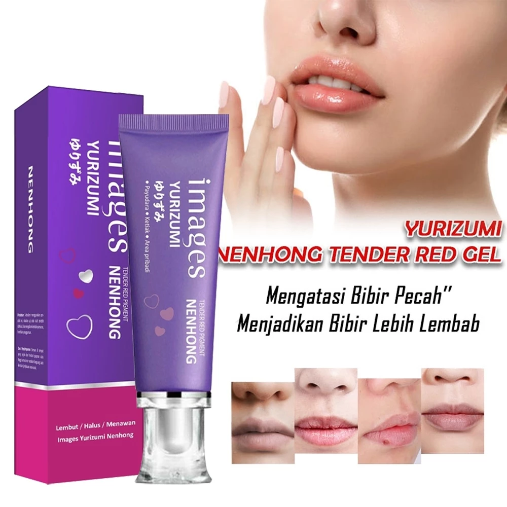 Nenhong Cream Lip Serum Gel Pemerah Pelembab Bibir 30g | AutoStock