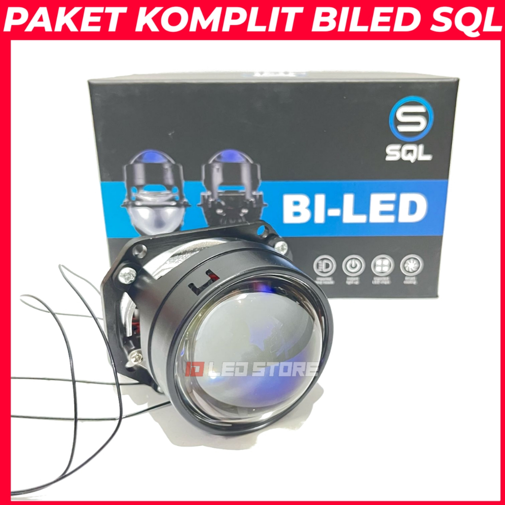 Jual PAKET BILED BULLAES SQL 818 2.5 INCH 58 WATT DEVIL EYE PROJECTOR ...