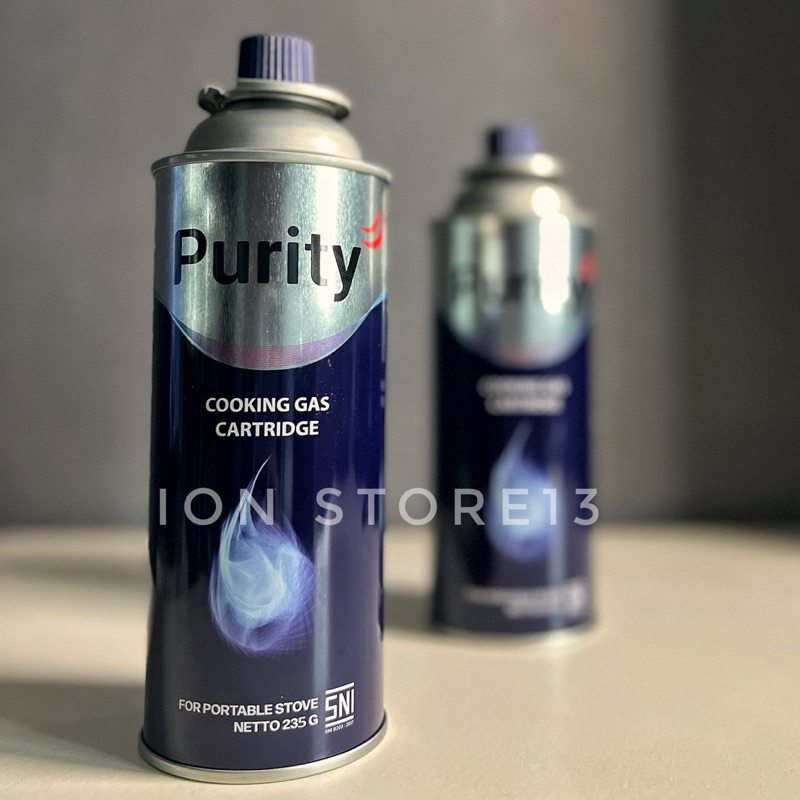 Jual PURITY tabung GAS PORTABLE 235g Cooking Gas (KEMASAN BARU ...