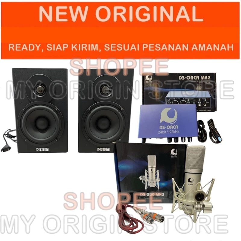 Jual NEW ORIGINAL BERGARANSI PAKET DOLPHIN SOUND SOUNDCARD DS-ORCA ...