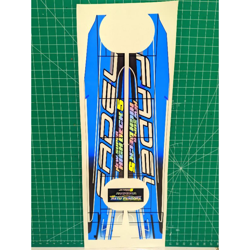 Jual Stiker Livery Miniatur Bus RKC bahan cromo | Shopee Indonesia