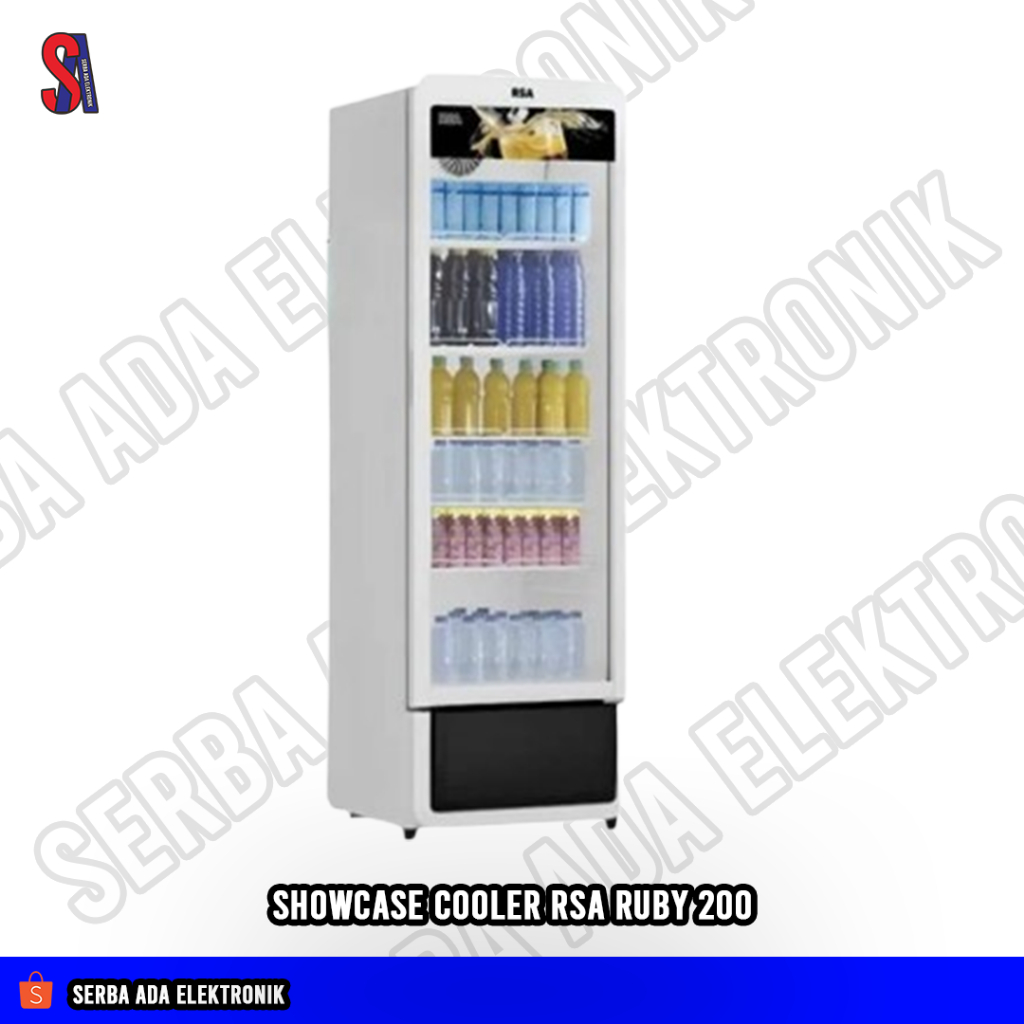 Jual Showcase Cooler RSA Ruby 200 | Shopee Indonesia