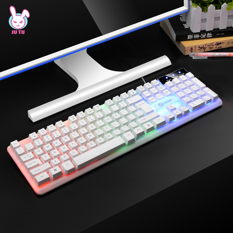 Jual JUTU Keyboard RGB Mekanis , Keyboard Dan Mouse Untuk Gaming ...