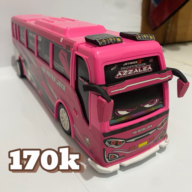 Jual Miniatur Bis Plastik RKC Modifikasi Tri Putra Jaya Azzalea ...