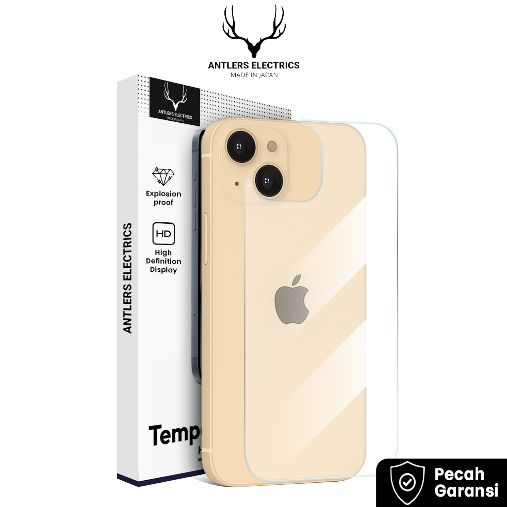 Jual Antlers Electrics Anti gores Belakang Iphone Back Tempered