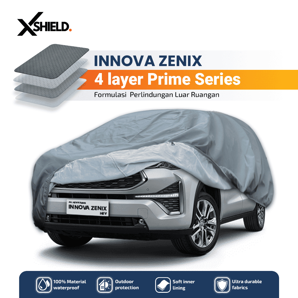 Jual 4 Lapis Body Cover Mobil Innova Zenix Kijang Lgx Outdoor Sarung ...