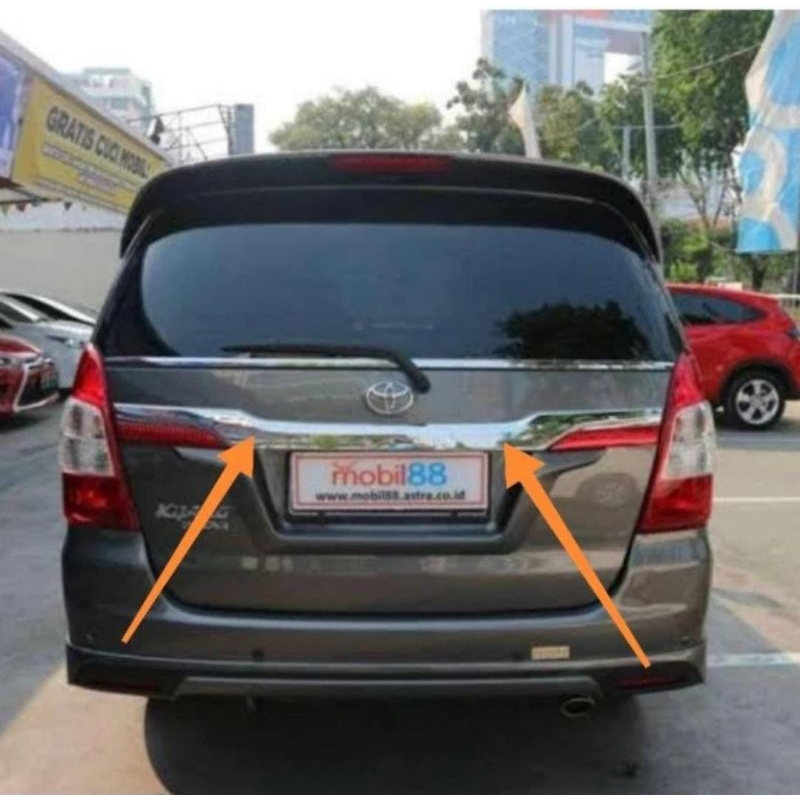 Jual Trunklid trunk lid tranklid tranglid list bagasi Innova 2008 2009 ...