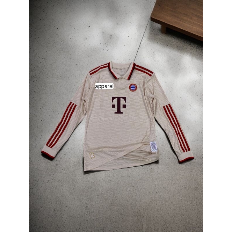BAYERN MUNCHEN ADIZERO player issue home shirt -long sleeve match un worn £106.80 - PicClick UK