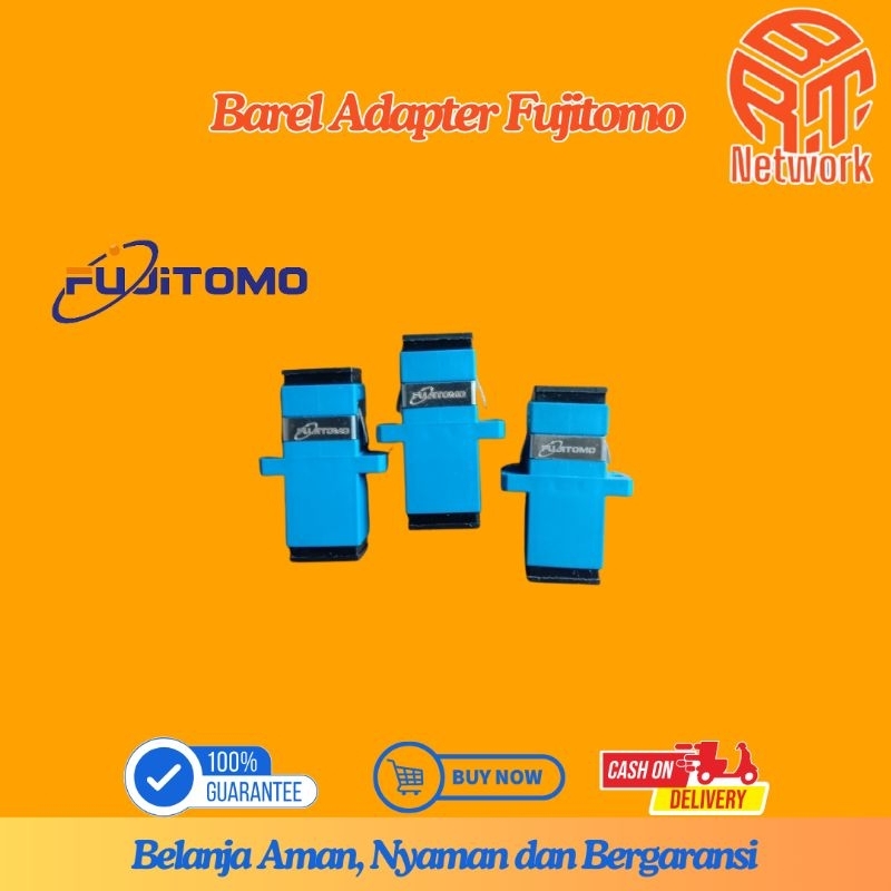 Jual Barel/ Adapter Fiber Optik Fujitomo SC/UPC 50 Pcs/ 1Pack Original ...