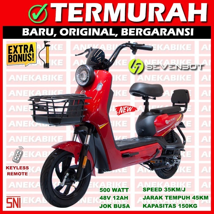 Jual Sepeda Listrik Sevenbot M10 S10 Garansi Resmi | Shopee Indonesia